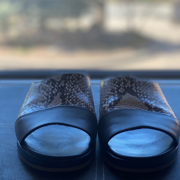 Rag & Bone Falk leather and python sandals size 39 - Picture 2 of 7